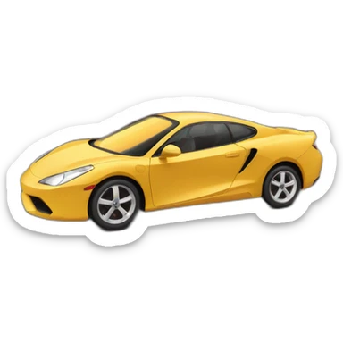 autoroute avec un couchée de soleil en fond et des voitures roulant sticker