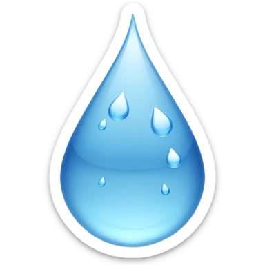 water that in not related to weather or climate sticker