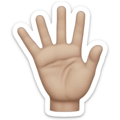 Fig sign (hand)  sticker