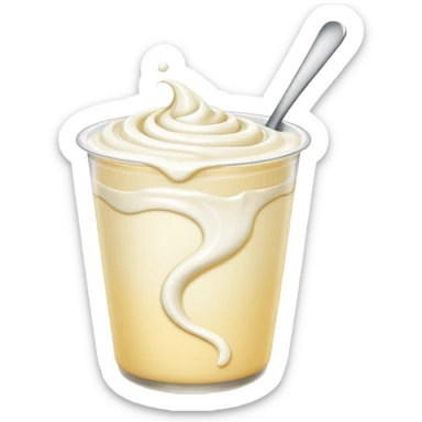 Yogurt  sticker
