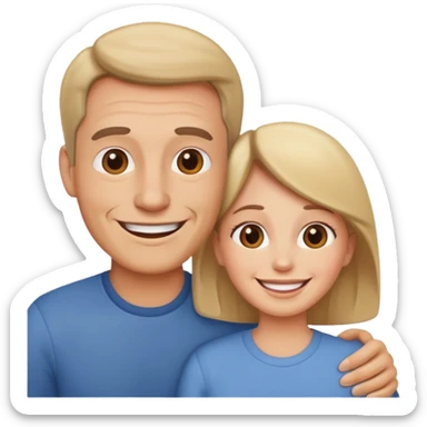 father mother sticker