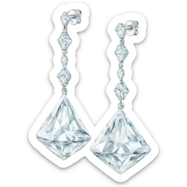 Earrings DIAMOND sticker