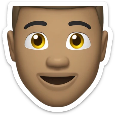 kylian mbappé tirant dans un ballon sticker