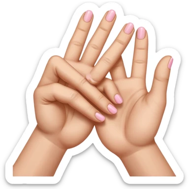 Pinky promise sticker