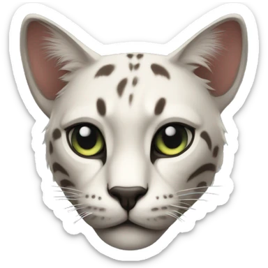 Cool Edgy Vernid-feline species full body sticker