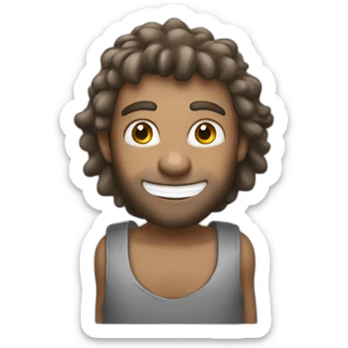 Singe sur bourdon sticker