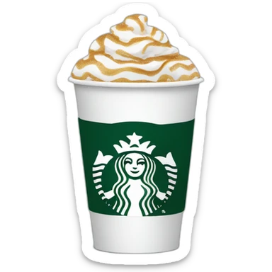 starbucks cup sticker