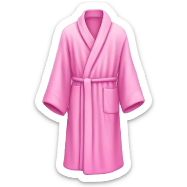 Pink robe sticker