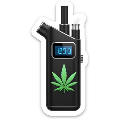 cannabis vaporizer sticker