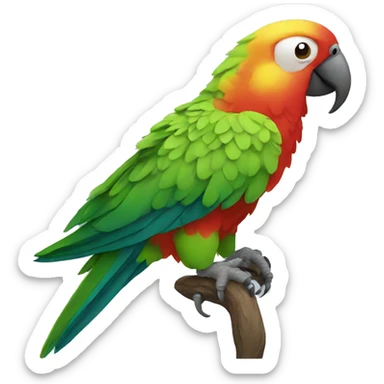 Parrot  sticker