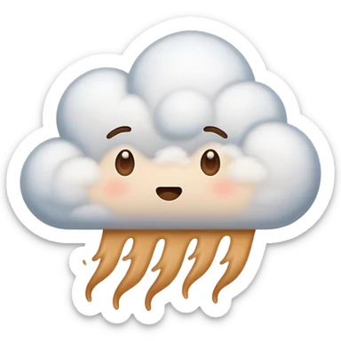 fart in the wind sticker