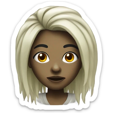 Zumbi mulher ruiva sticker