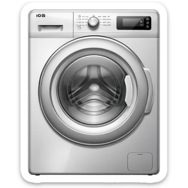washing machine sticker