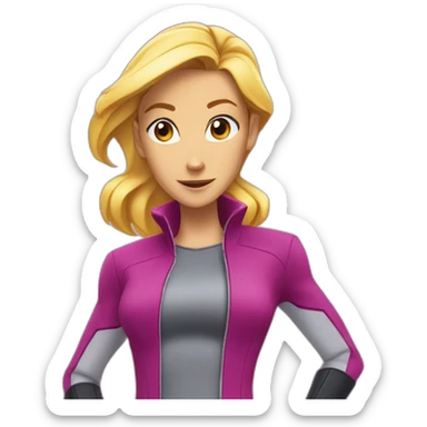 Totally spies Sam sticker