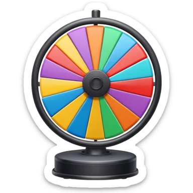 Like a spin wheel sticker