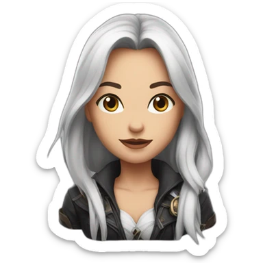 Katarina posing sticker