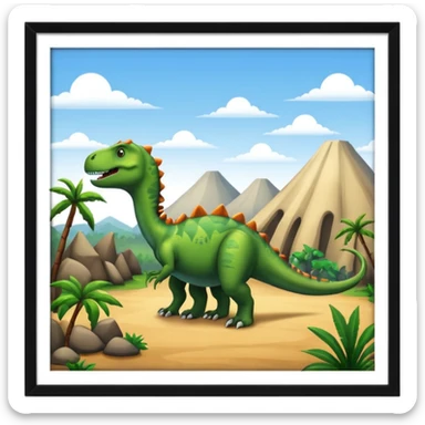 dinosaur Museum sticker