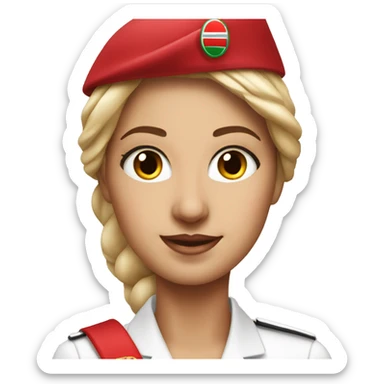Emirates cabin crew sticker