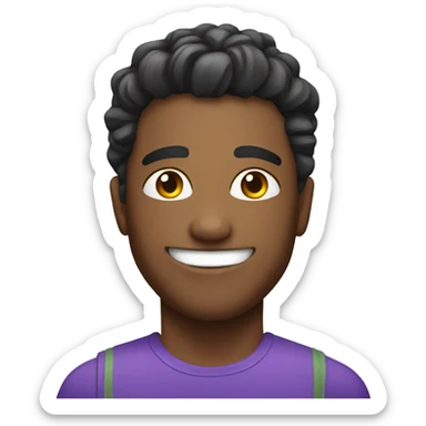 gymbros with a smile  sticker