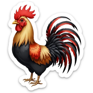 a cock sticker