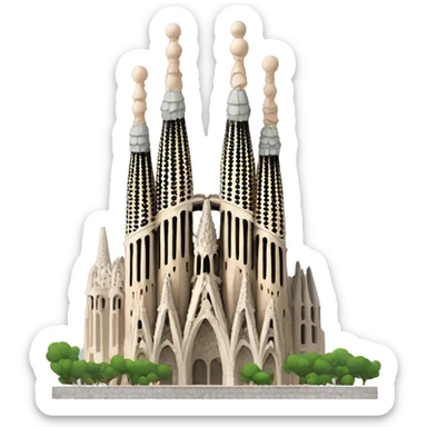 Sagrada familia sticker