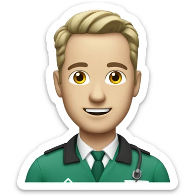 British paramedic sticker