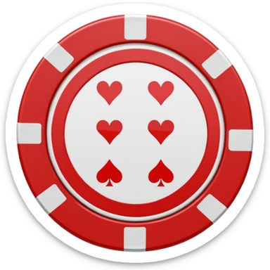 poker chips sticker