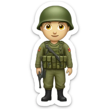 Ukrainian military sticker