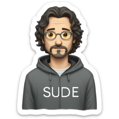 Sirius Black wears a Sweatshirt with the word Sude on it sticker