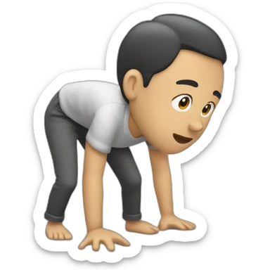 Personne qui nage crawl sticker