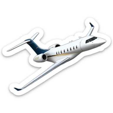 Bombardier global 6000 sticker