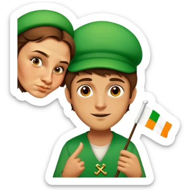 Celtic Prankster sticker