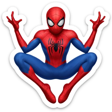 Tobey Maguire Spiderman logo  sticker