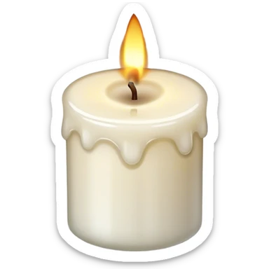 automatic candle sticker