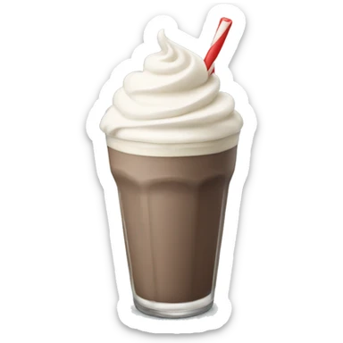 Milkshake sticker