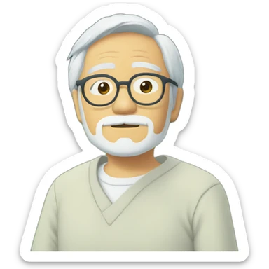 hayao miyazaki sticker