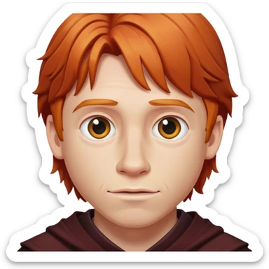 Ron Weasley, no de cuerpo completo sticker