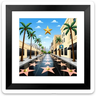 Hollywood Walk of Fame

 sticker