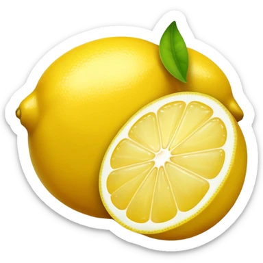 lemon sticker
