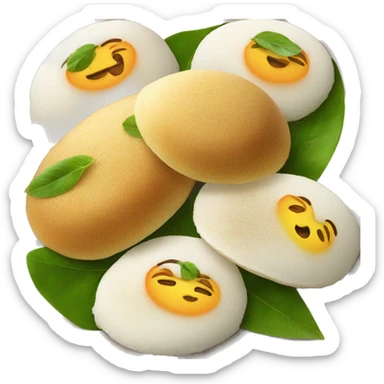 idli south indian dish sticker