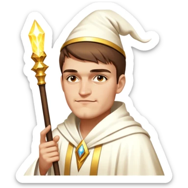 Luminary Wizard sticker