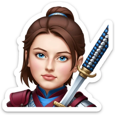 Resolute Samurai sticker