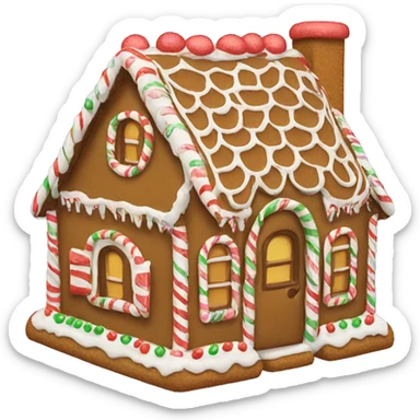 Gingerbread house  sticker