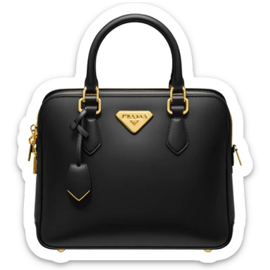 Prada bag sticker