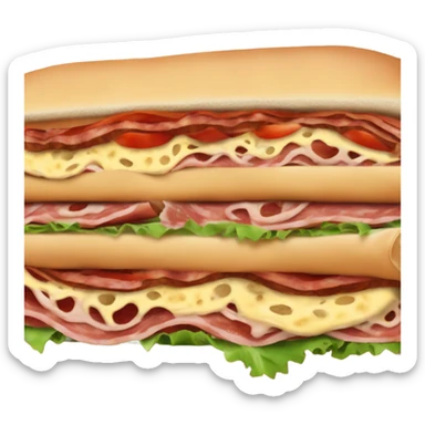 Sub sandwich  sticker