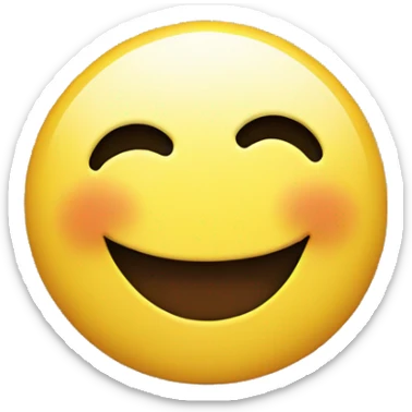 Smiley face pointing down sticker