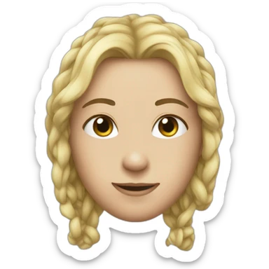 Main avec une alliance sticker