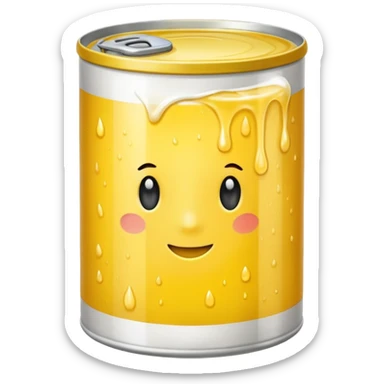 estathe' limone lattina sticker