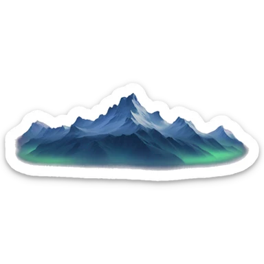 Aurora borealis sticker