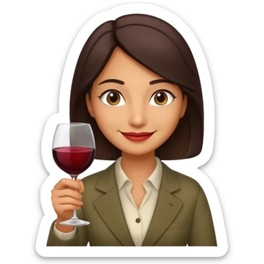 Italian accountant who loves red wine fishing movies sticker